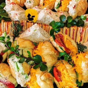 PLAT-12 Croissant & Sandwich Platter