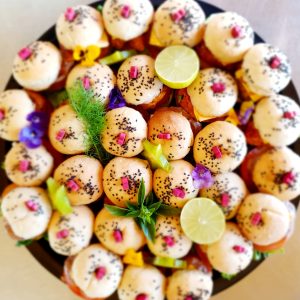 PLAT-34 Mini Burger Platter